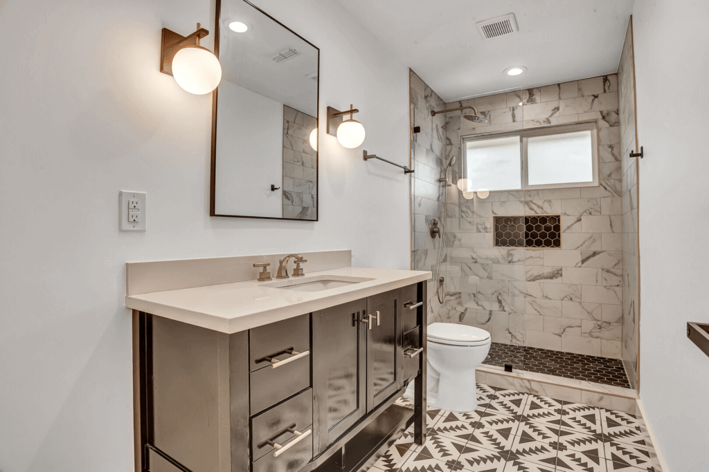 Bathroom in Allandale, Austin, Texas